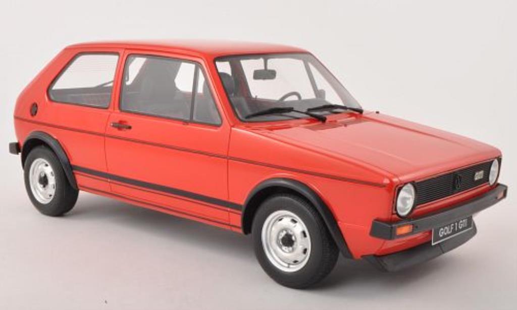 Volkswagen Golf I 1/12 Ottomobile I GTI rosso 1976 modellino in miniatura