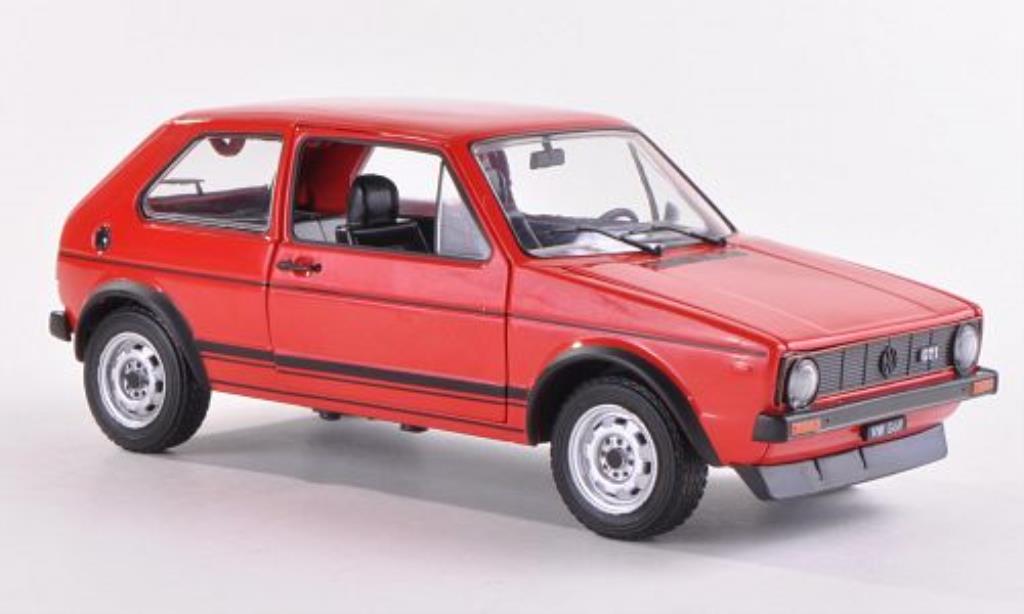 Volkswagen Golf I 1/24 WhiteBox I GTI rosso 1978 modellino in miniatura