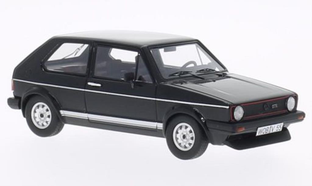Volkswagen Golf I 1/43 Neo I GTI nero 1981 modellino in miniatura