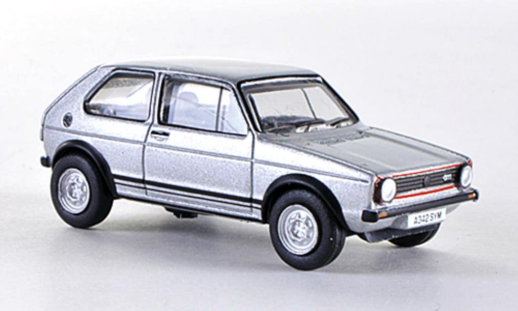 Volkswagen Golf I 1/76 Oxford I GTI grigio RHD modellino in miniatura