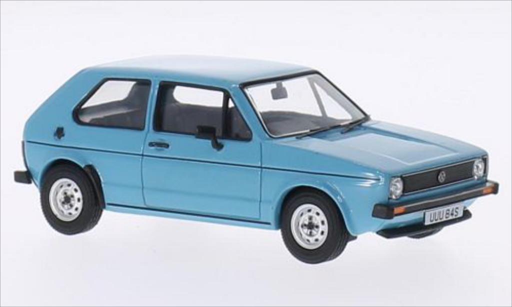 Volkswagen Golf I 1/43 Vanguards I LS blu RHD 1974 modellino in miniatura