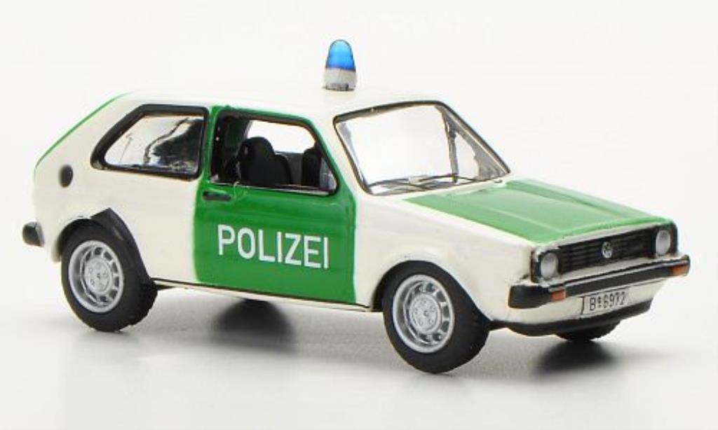 Volkswagen Golf I 1/87 Bub I Polizei 2-turig modellino in miniatura