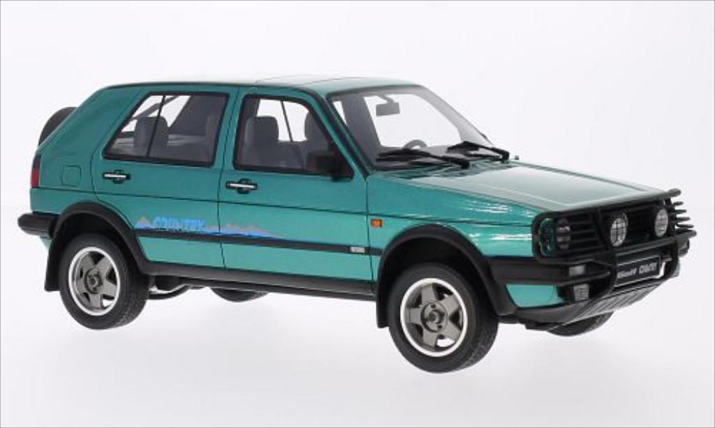 Volkswagen Golf 2 Country 1/18 Ottomobile 2 Country metallico grun modellino in miniatura