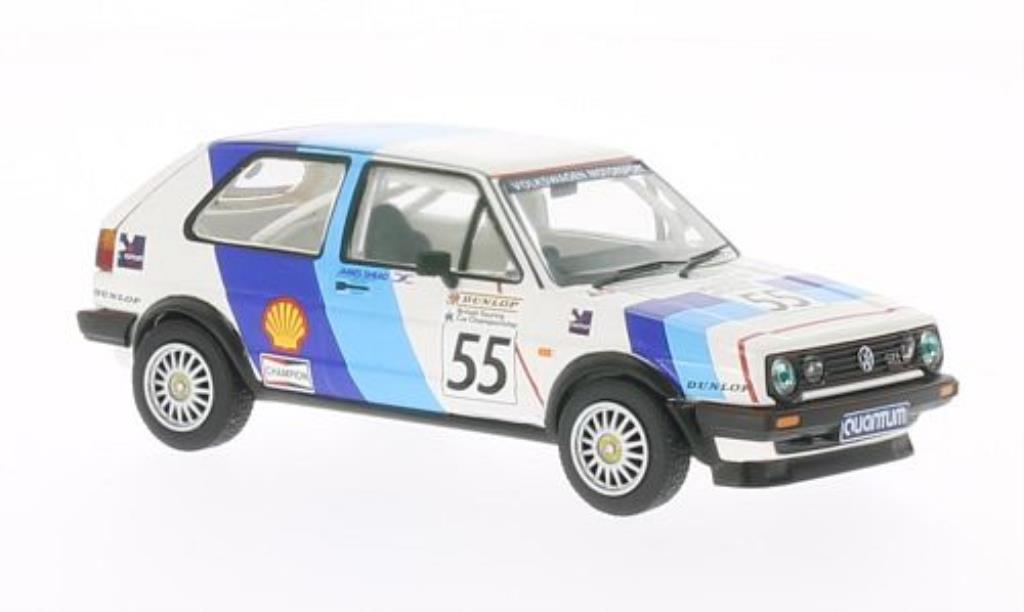 Volkswagen Golf 2 GTI 1/43 Vanguards 2 GTI 16V No.55 Dunlop RAC BTCC 1988 modellino in miniatura
