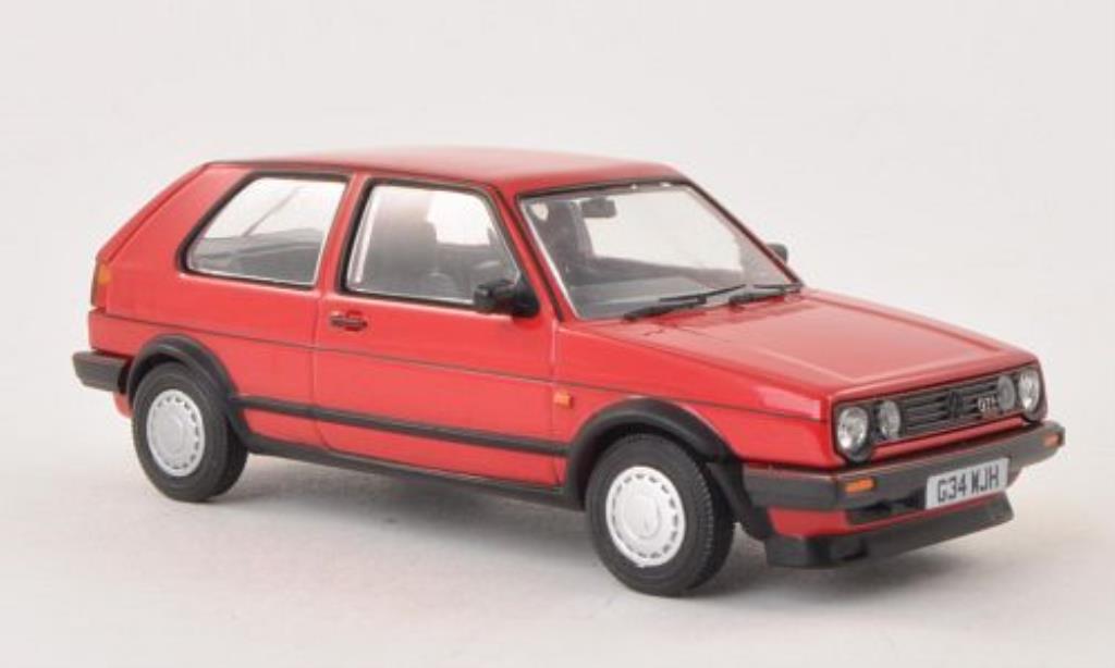 Volkswagen Golf 2 GTI 1/43 Vanguards 2 GTI 16V rosso RHD modellino in miniatura