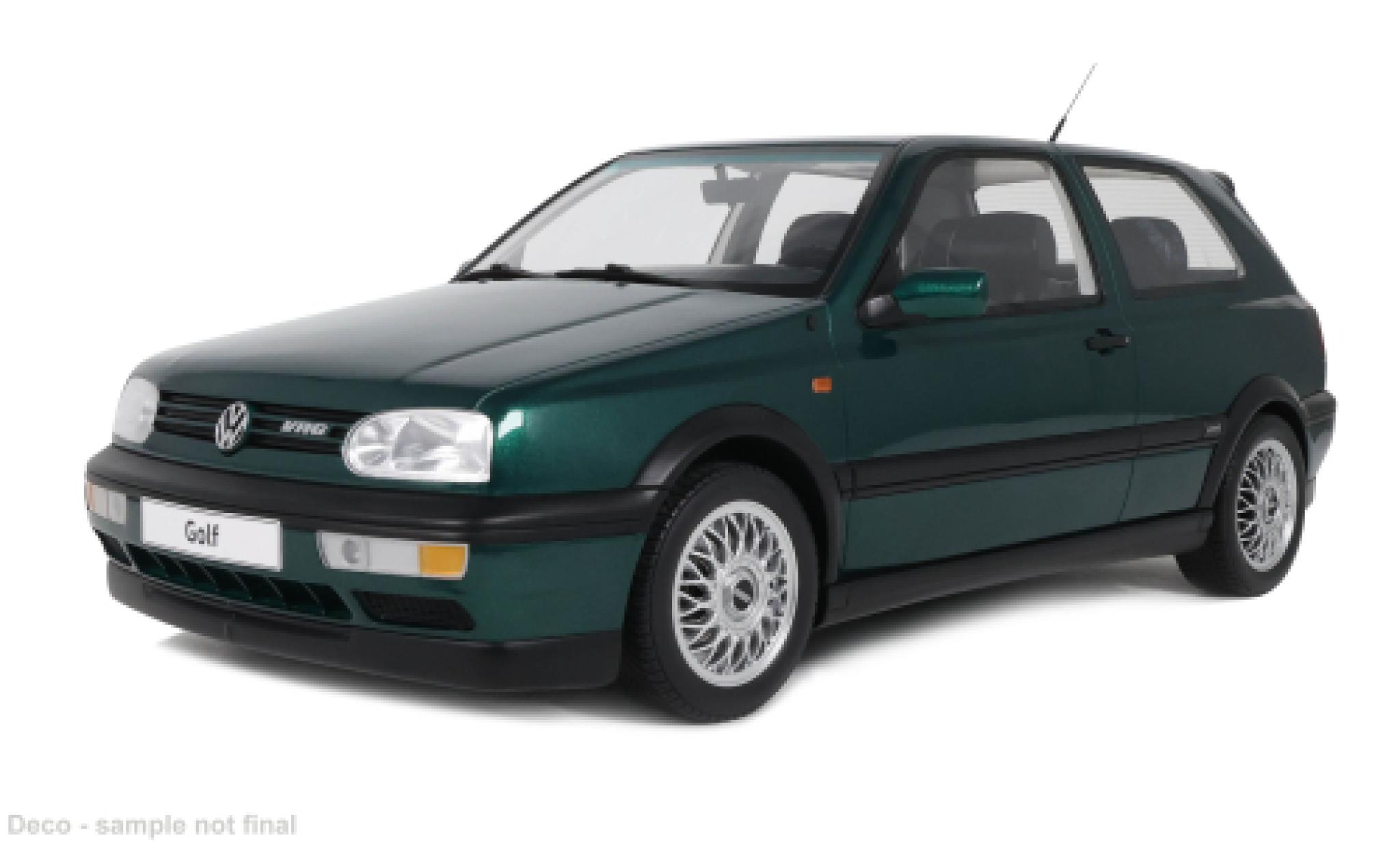 Volkswagen Golf 1/12 Ottomobile III VR6 gr&uuml;n 1992 1:12 modellini auto