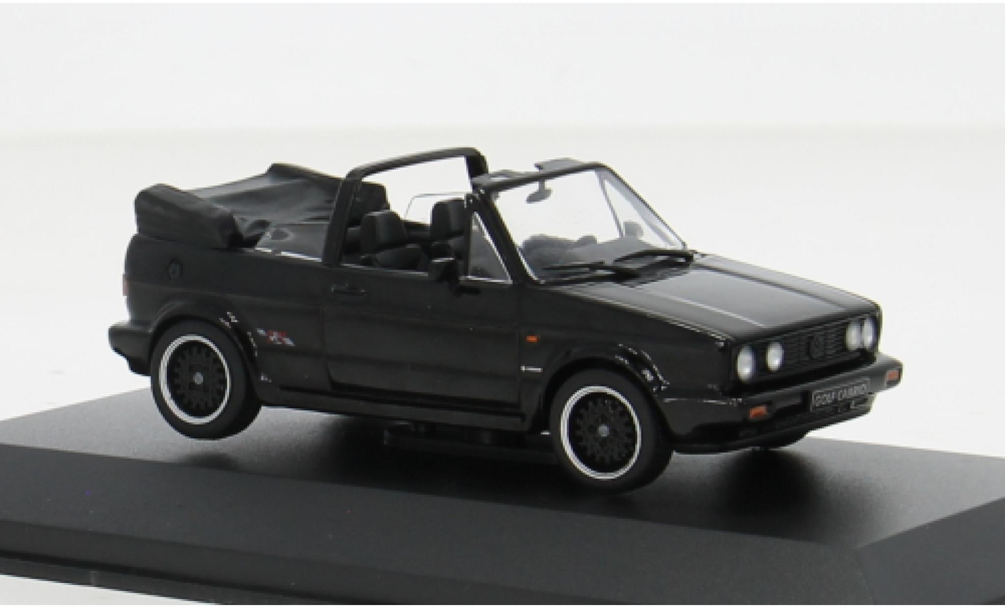 Volkswagen Golf 1/43 Solido Mk1 schwarz 1:43 modellino in miniatura