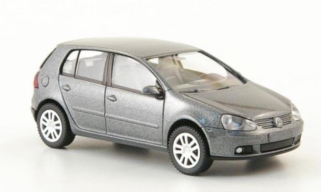 Volkswagen Golf V 1/87 Wiking V grigio 5-Turer 2003 modellino in miniatura