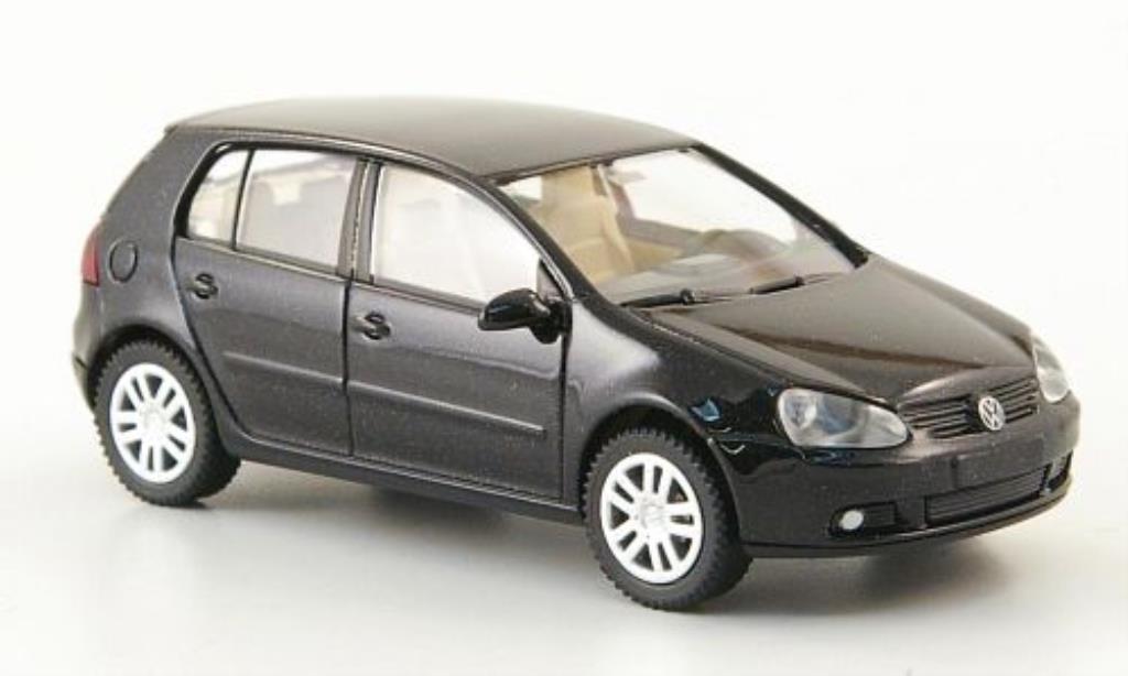 Volkswagen Golf V 1/87 Wiking V nero 5-Turer 2003 modellino in miniatura