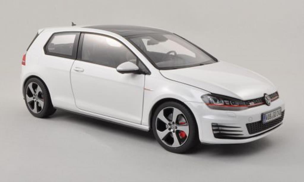 Volkswagen Golf VII 1/18 Norev VII GTI bianco 3-Turer modellino in miniatura