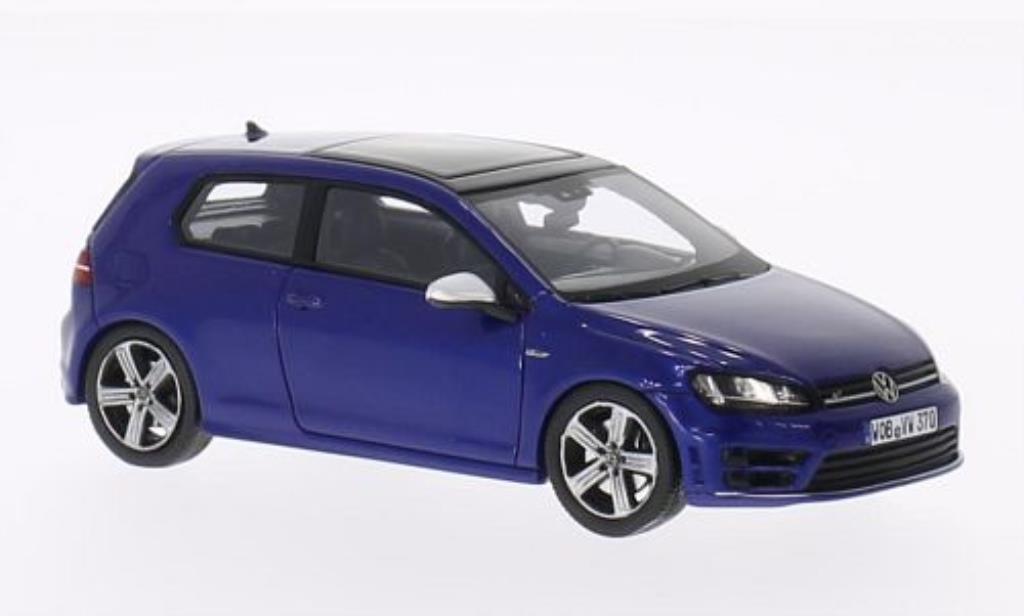 Volkswagen Golf VII 1/43 Spark VII R blu 3-Turer modellino in miniatura
