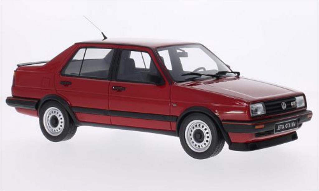 Volkswagen Jetta 1/18 Ottomobile GTX 16V rosso 1987 modellino in miniatura