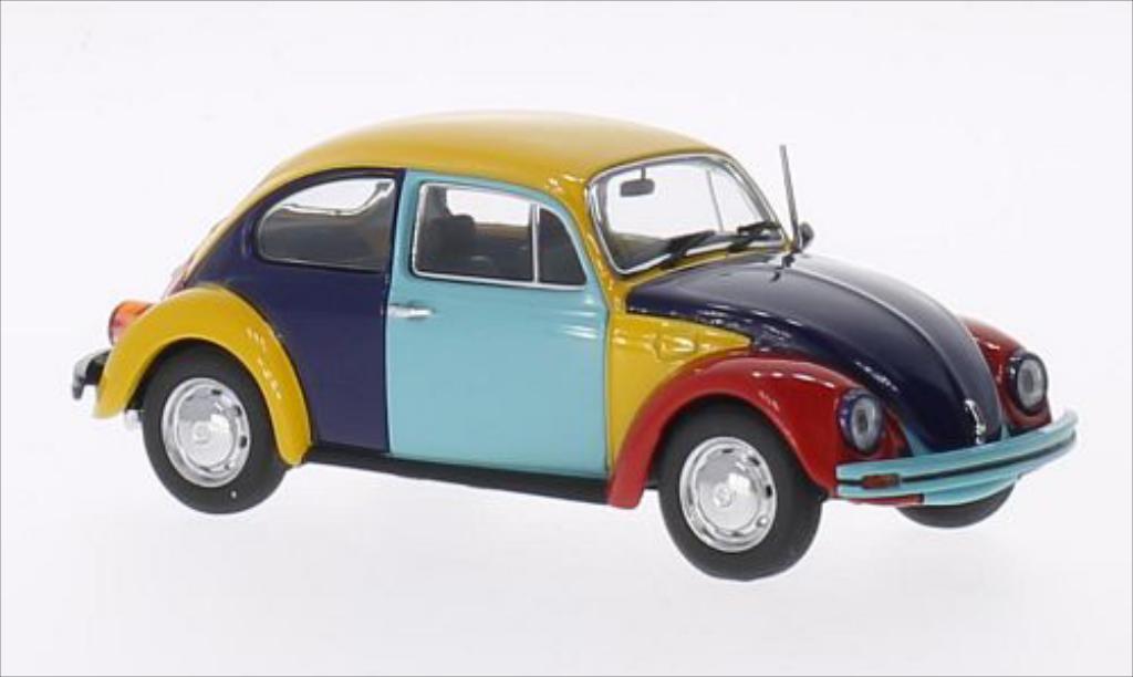 Volkswagen Kafer 1/43 Minichamps 1200 Harlekin modellino in miniatura