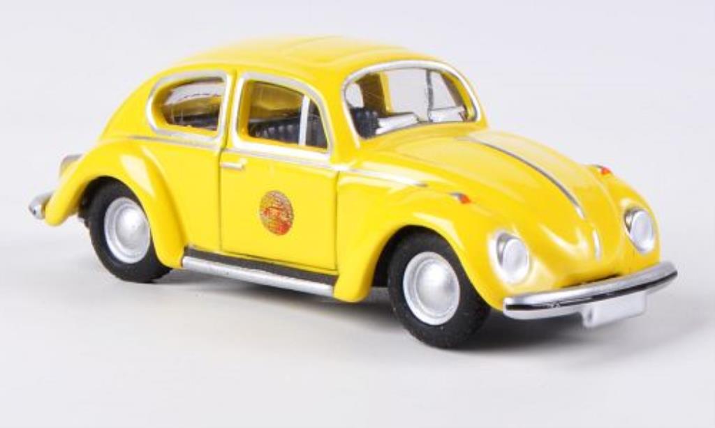 Volkswagen Kafer 1/87 Bub 1302 giallo modellino in miniatura