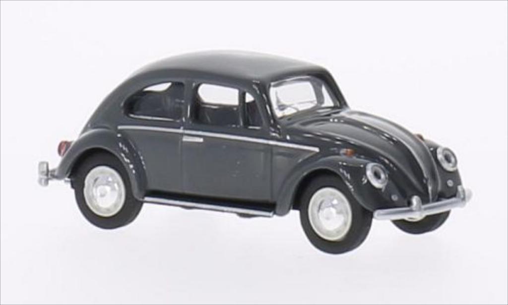Volkswagen Kafer 1/64 Schuco 1500 grigio 1960 modellino in miniatura