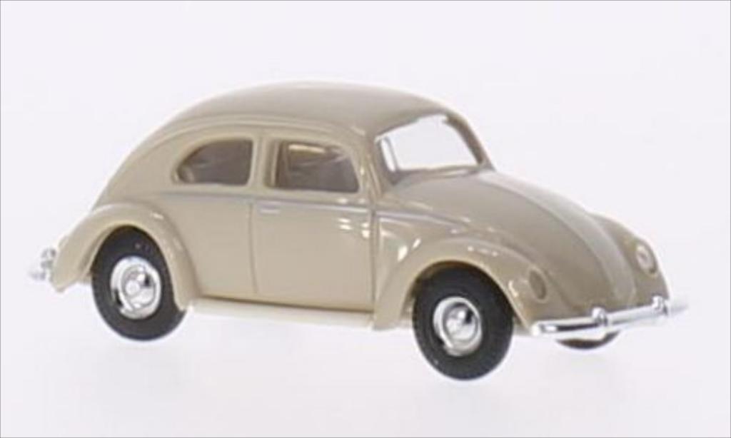 Volkswagen Kafer 1/87 Busch beige 1946 modellino in miniatura
