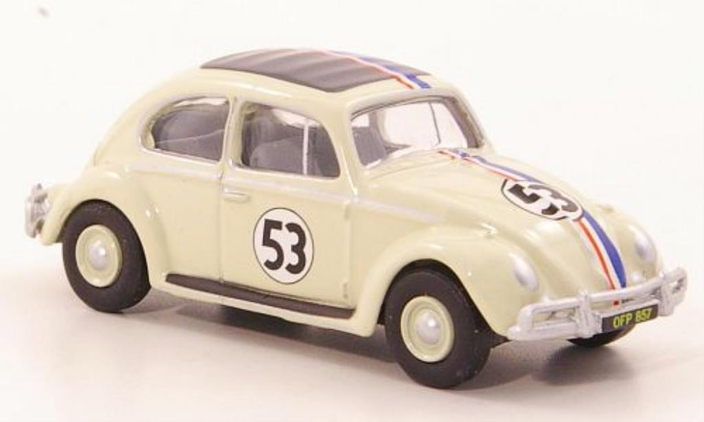 Volkswagen Kafer 1/76 Oxford Export Herbie No.53 1963 modellino in miniatura