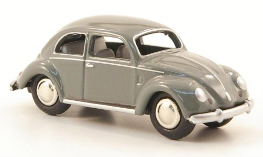 Volkswagen Kafer 1/87 Bub grigio 1949 modellino in miniatura