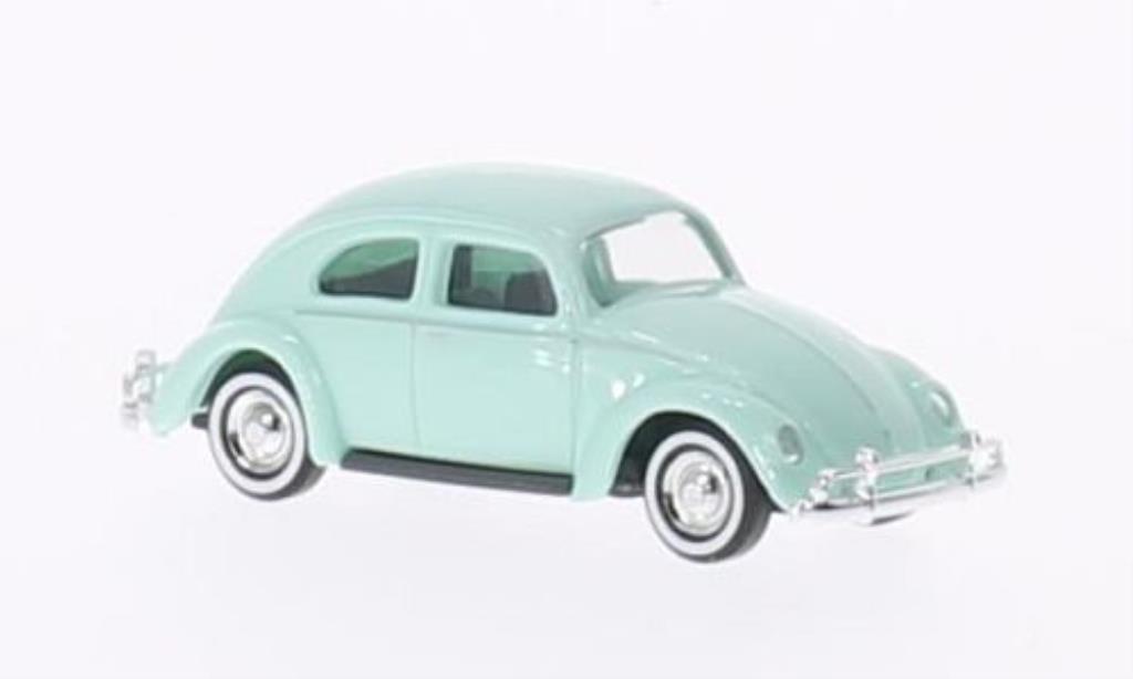 Volkswagen Kafer 1/87 Busch grun Ovalfenster Exportmodell modellino in miniatura