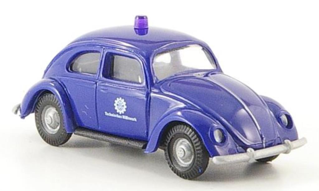 Volkswagen Kafer 1/87 Busch THW modellino in miniatura