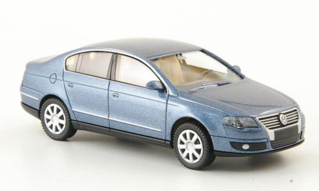 Volkswagen Passat 1/87 Wiking (B6) blugrigio 2005 modellino in miniatura
