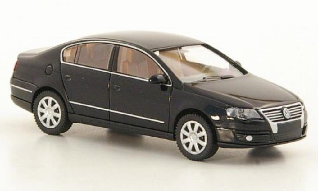 Volkswagen Passat 1/87 Wiking (B6) nero 2005 modellino in miniatura