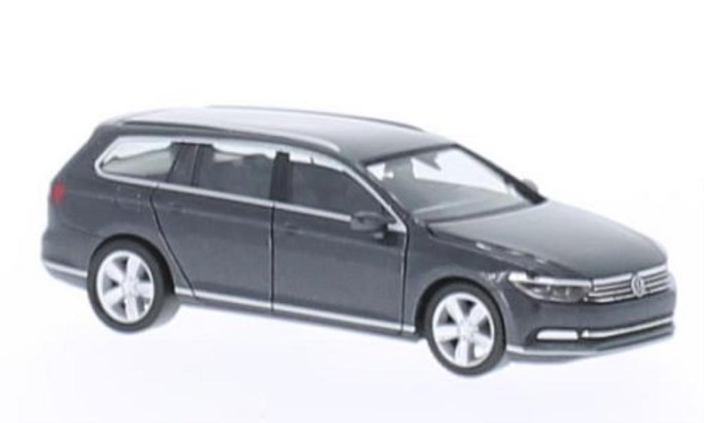 Volkswagen Passat 1/87 Herpa (B8) Variant grigio 2014 modellino in miniatura