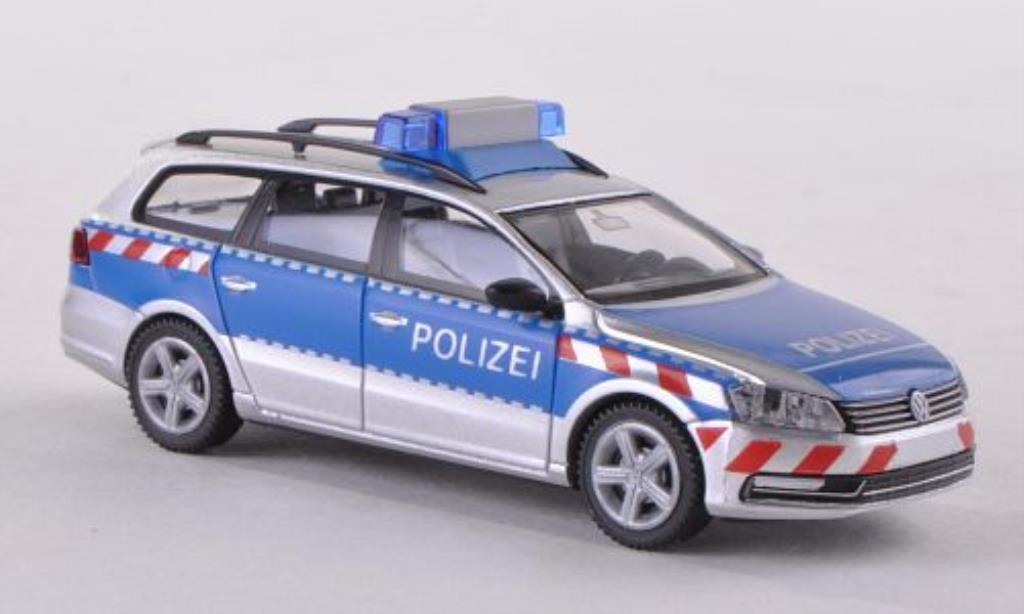 Volkswagen Passat 1/87 Wiking Variant (B7) Polizei modellino in miniatura