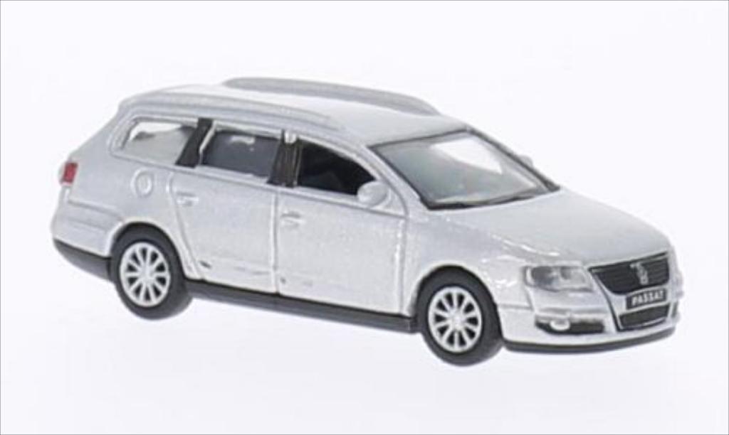 Volkswagen Passat 1/87 Welly Variant grigio 2008 modellino in miniatura