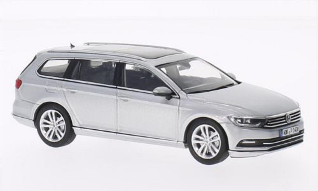 Volkswagen Passat 1/43 Herpa Variant grigio 2014 modellino in miniatura