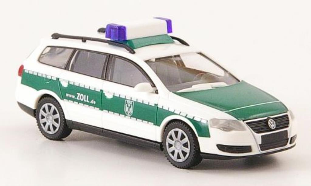 Volkswagen Passat 1/87 Wiking Variant Zoll modellino in miniatura