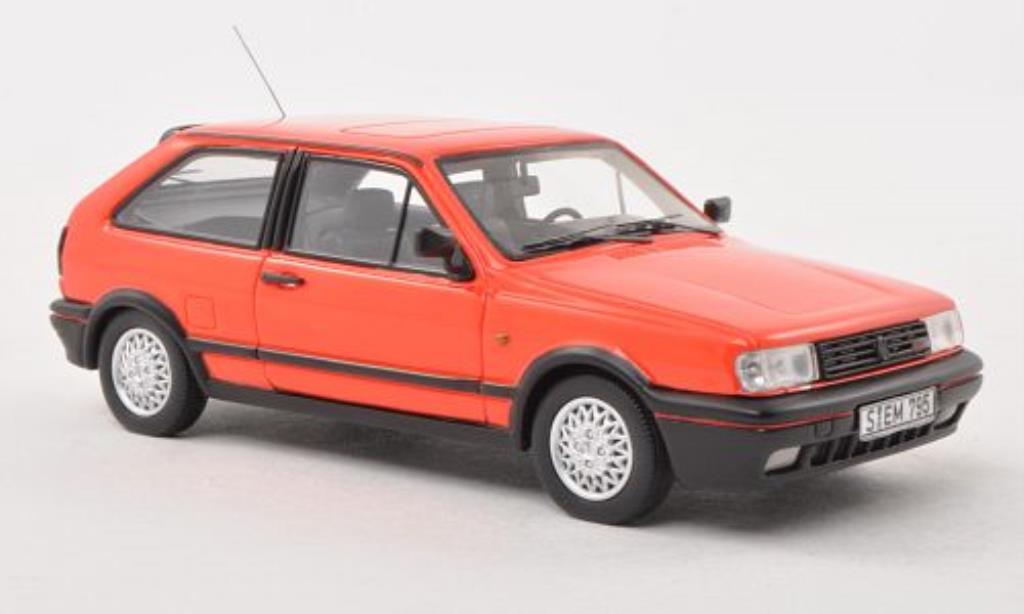 Volkswagen Polo 1/43 Neo IIF Coupe G40 rosso 1991 modellino in miniatura