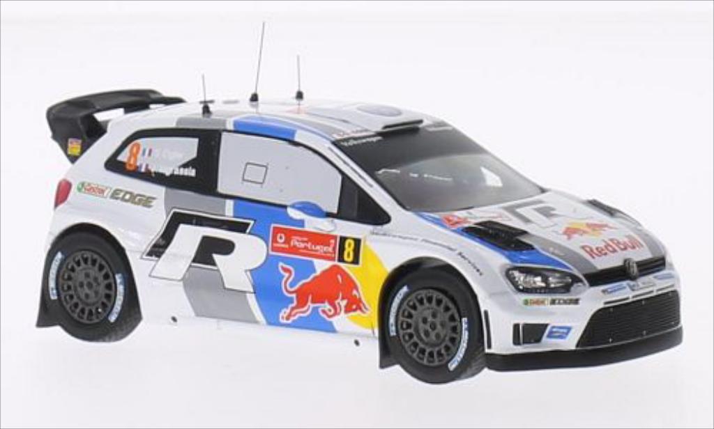 Volkswagen Polo 1/43 IXO R WRC No.8 Motorsport Red Bull Rallye WM Rallye Portugal 2013 /J.Ingrassia modellino in miniatura