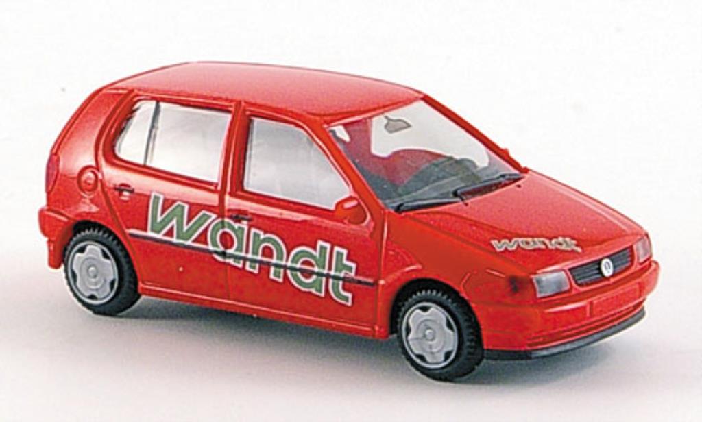 Volkswagen Polo 1/87 Herpa Wandt Transportberatung modellino in miniatura