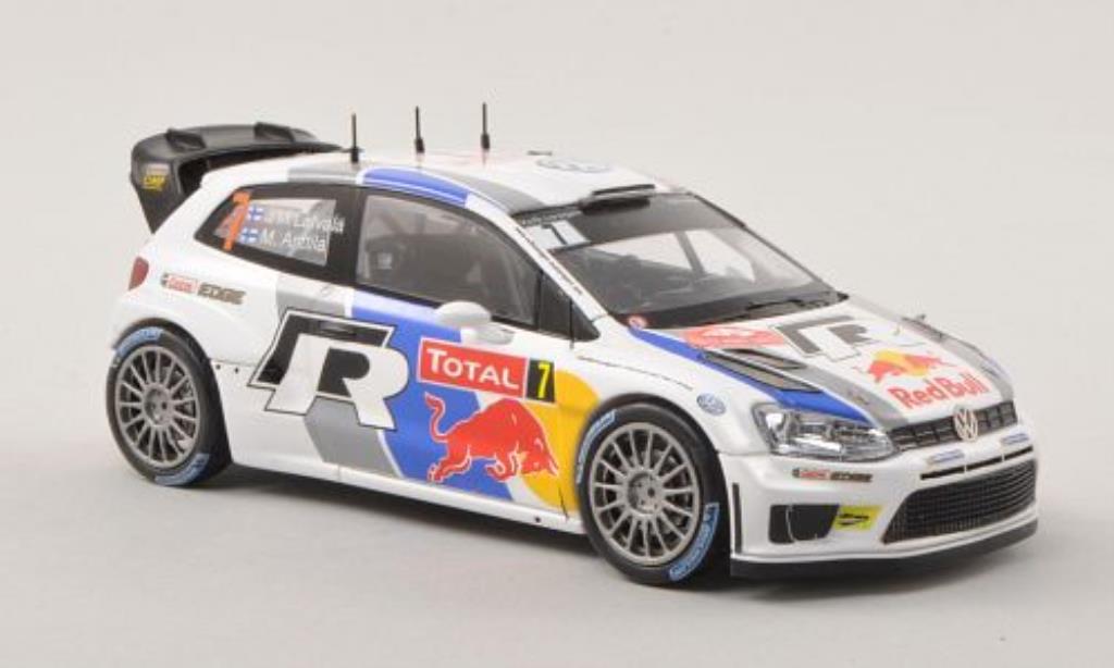 Volkswagen Polo WRC 1/43 Spark WRC No.7 Red Bull Rallye Monte Carlo 2013 modellino in miniatura
