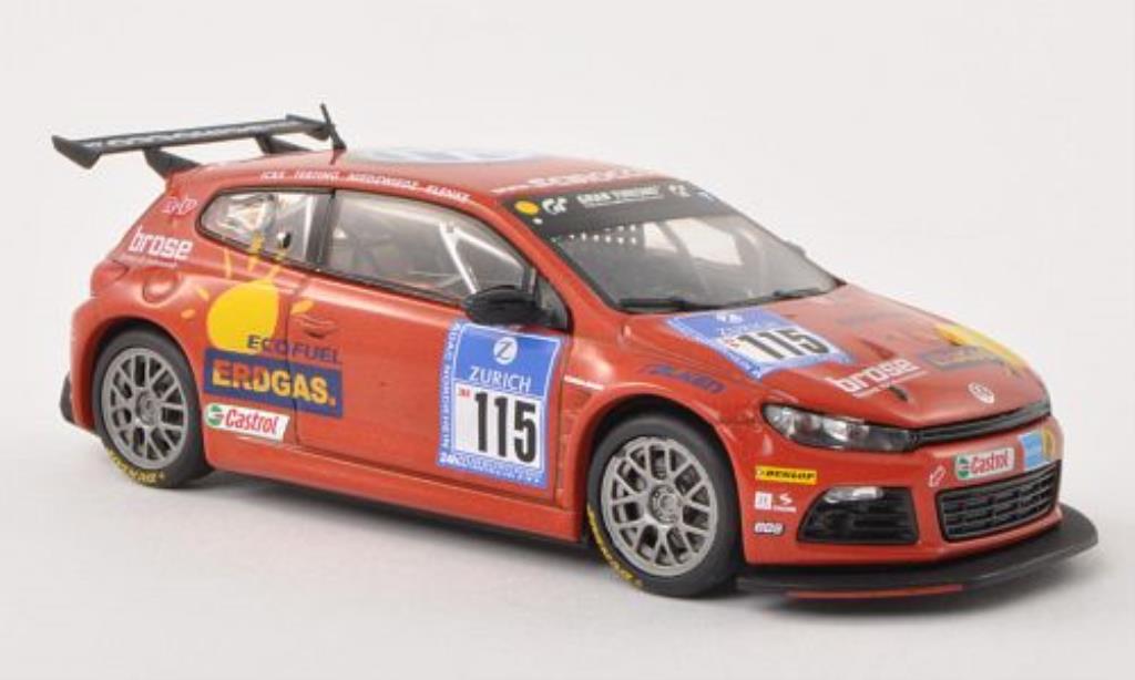 Volkswagen Scirocco 1/43 Norev GT24-CNG M No.115 24h Rennen Nurburgring modellino in miniatura