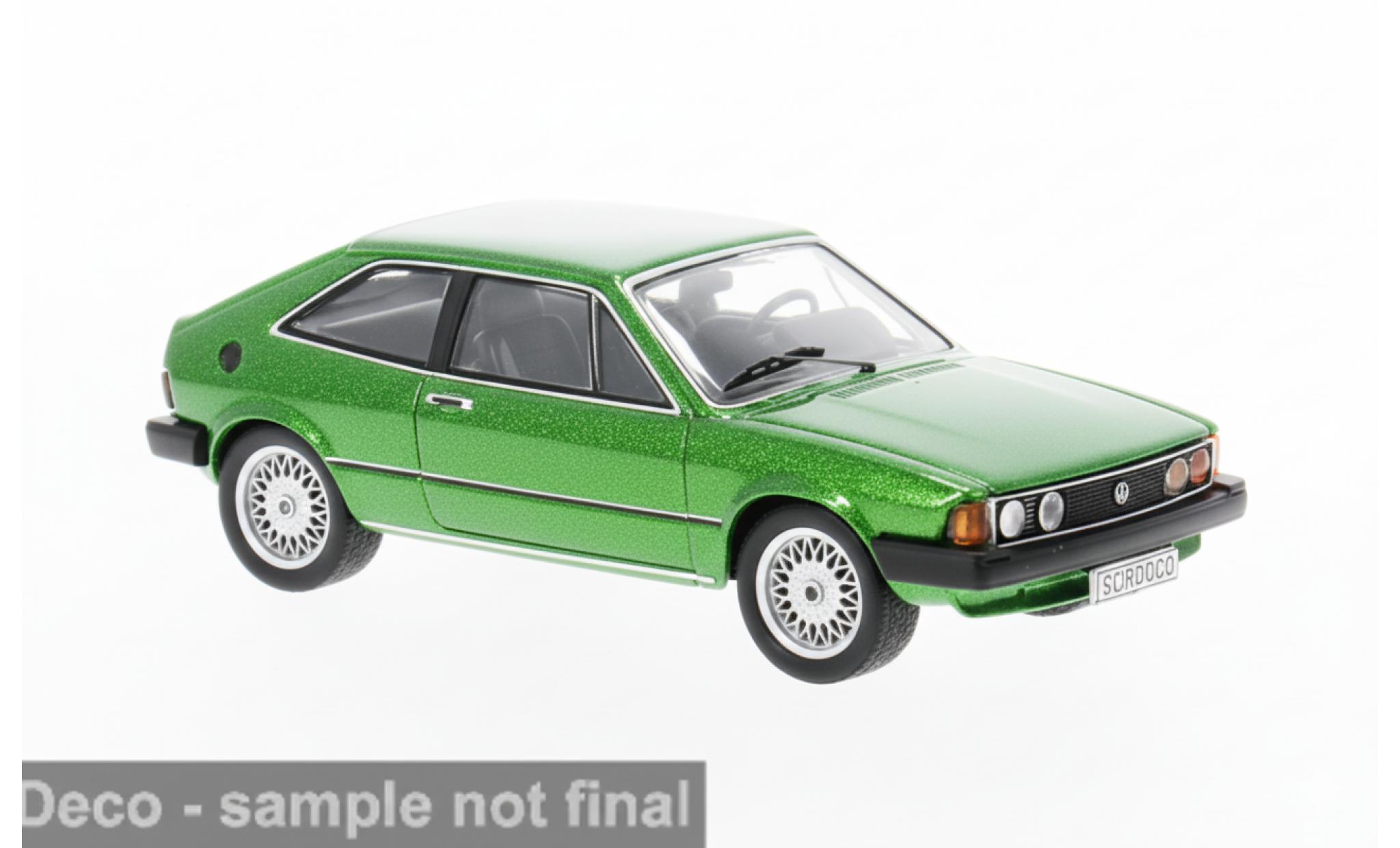 Volkswagen Scirocco IXO I grün 1:43 modellino in miniatura