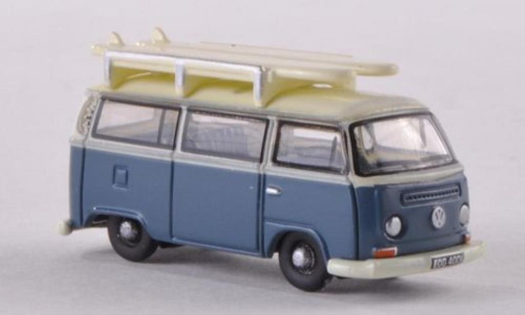 Volkswagen T1 1/148 Oxford Bus blu/bianco mit Surfbretter modellino in miniatura