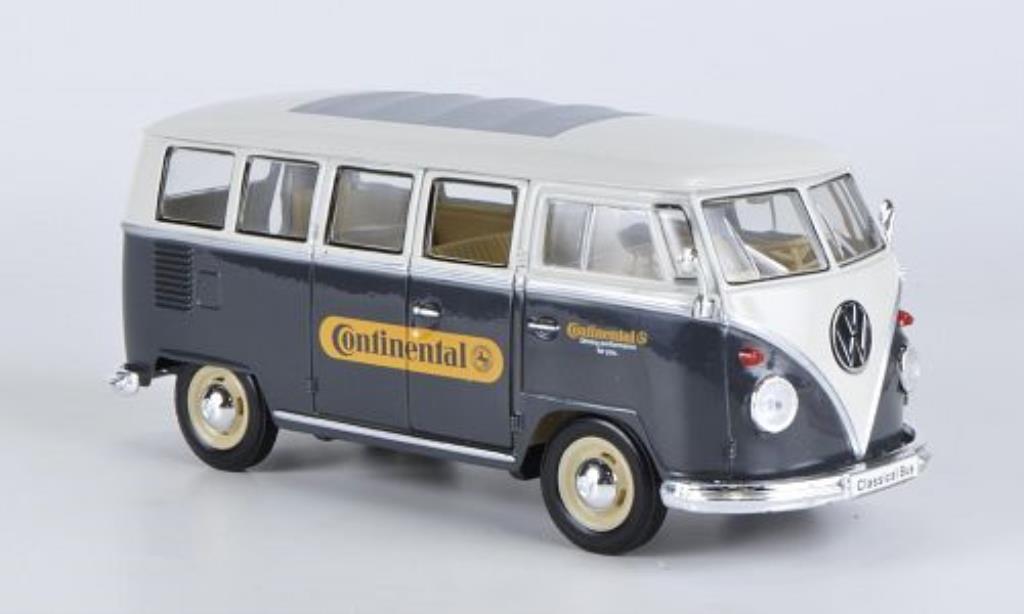 Volkswagen T1 1/24 Welly Bus Continental 1962 modellino in miniatura