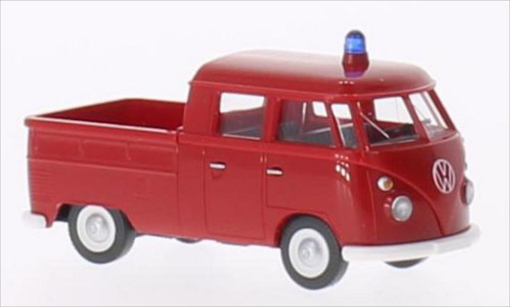Volkswagen T1 1/87 Wiking DoKa Feuerwehr modellino in miniatura
