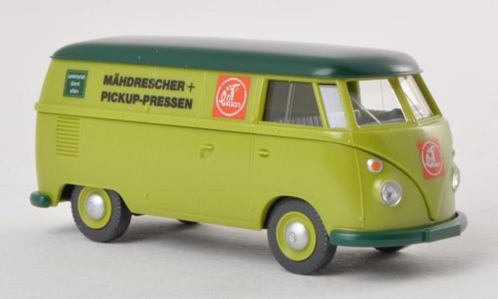 Volkswagen T1 1/87 Wiking Kasten Claas Kundendienst modellino in miniatura