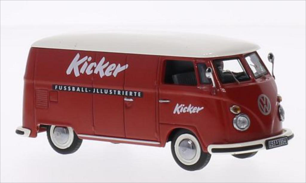 Volkswagen T1 1/43 Schuco Kasten Kicker modellino in miniatura