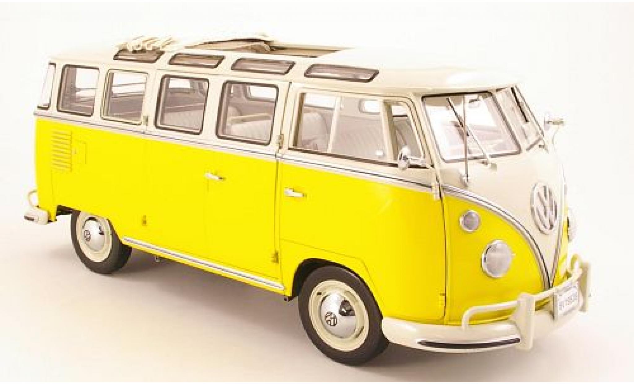 Volkswagen T1 1/12 Sun Star Samba gelb 1:12 modellino in miniatura