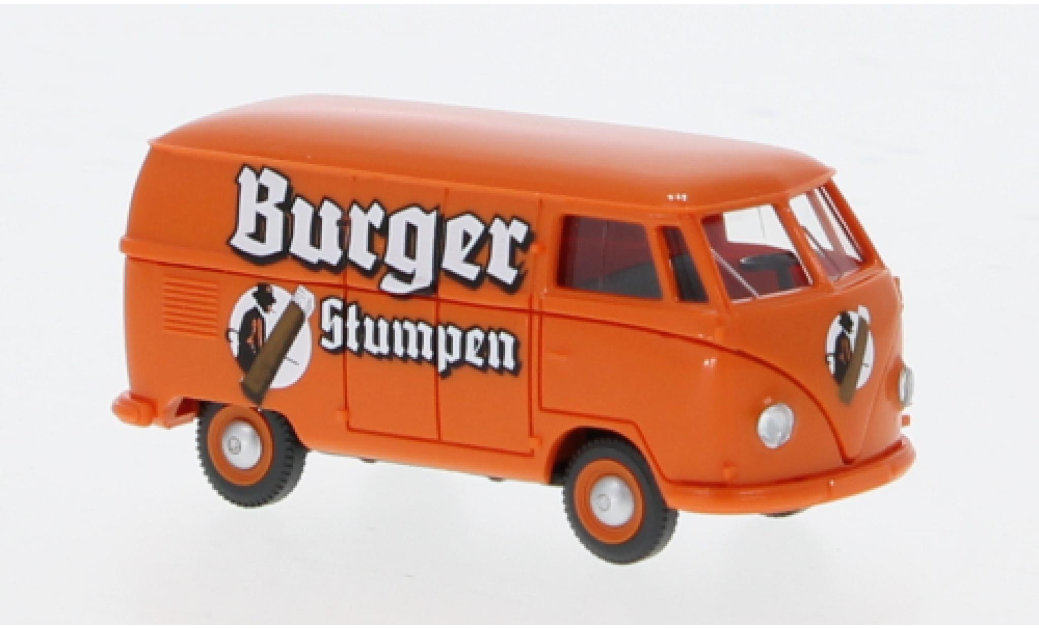Volkswagen T1 1/87 Wiking (Typ 2) Kas Burger St modellino in miniatura