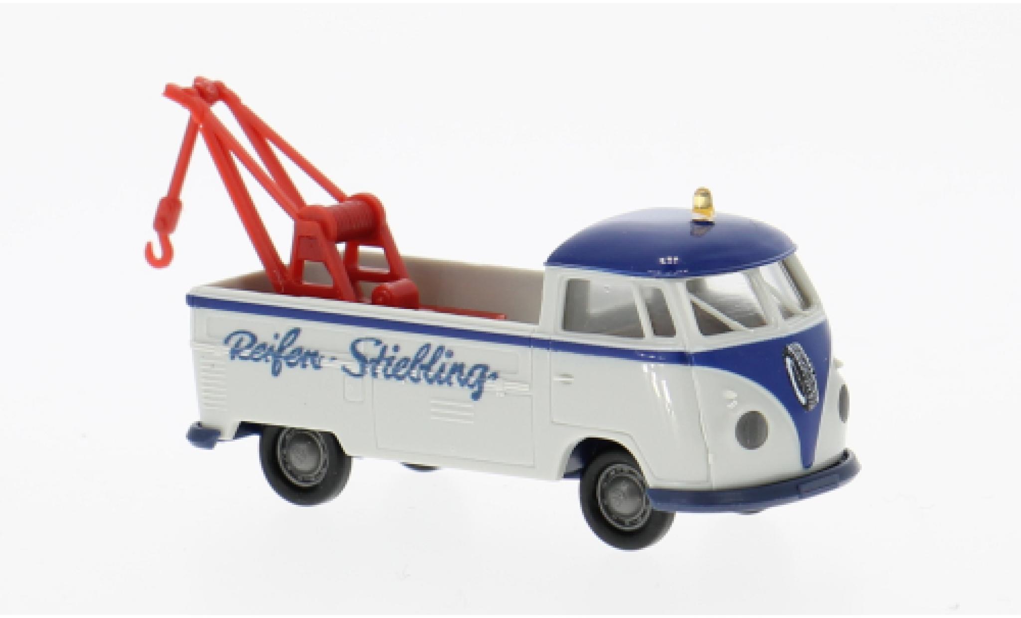 Volkswagen T1 1/87 Brekina b Abschleppwagen 1960 Reifen Stiebling 1:87 modellini auto