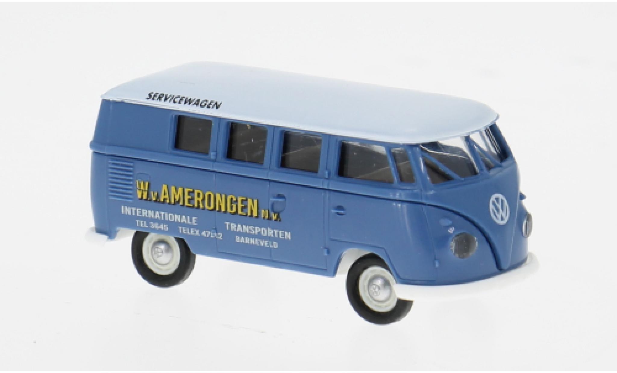 Volkswagen T1 1/87 Brekina b Kombi 1960 van Amerongen 1:87 modellini auto