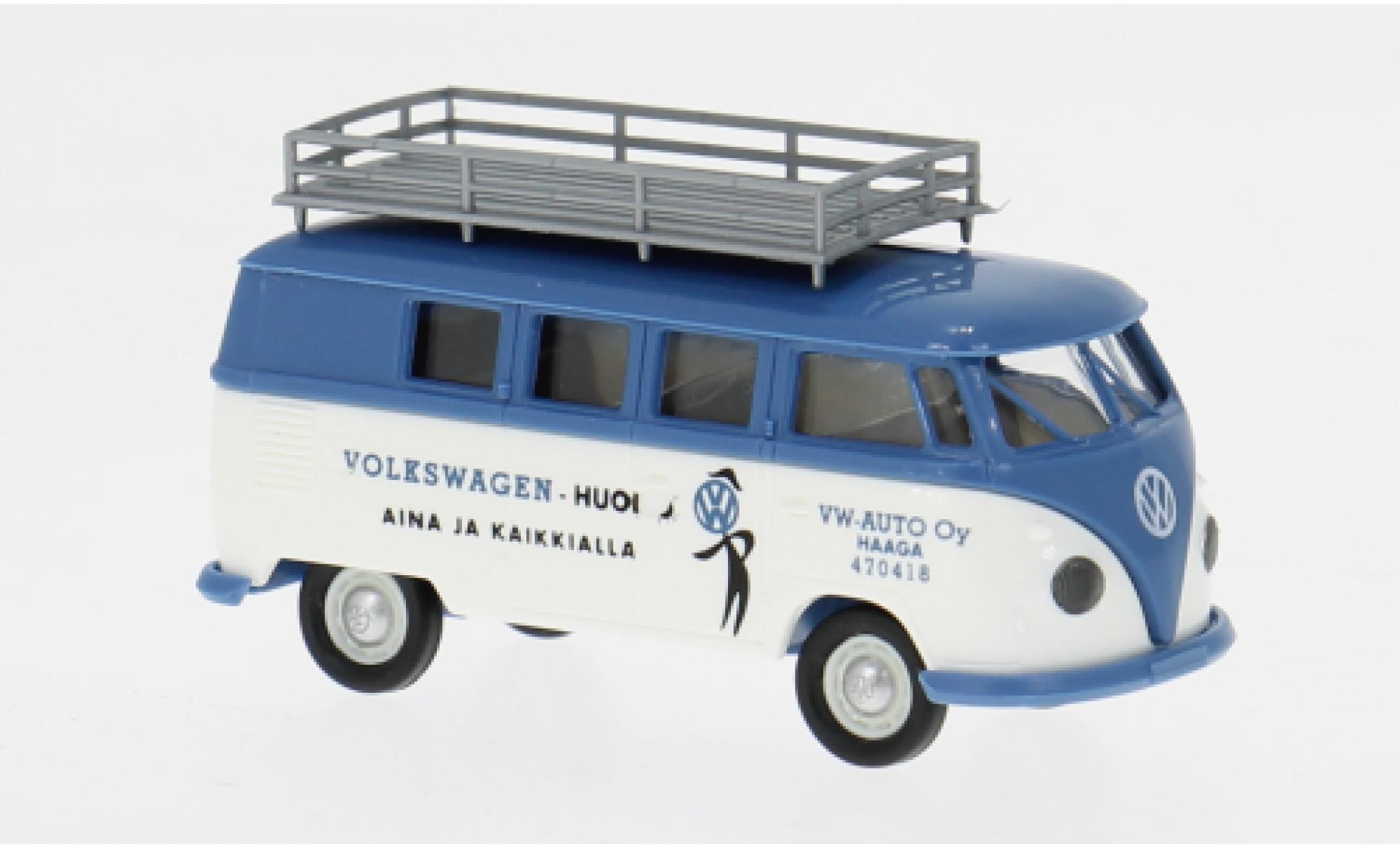 Volkswagen T1 1/87 Brekina b Kombi 1960 Auto oy Haaga 1:87 modellini auto