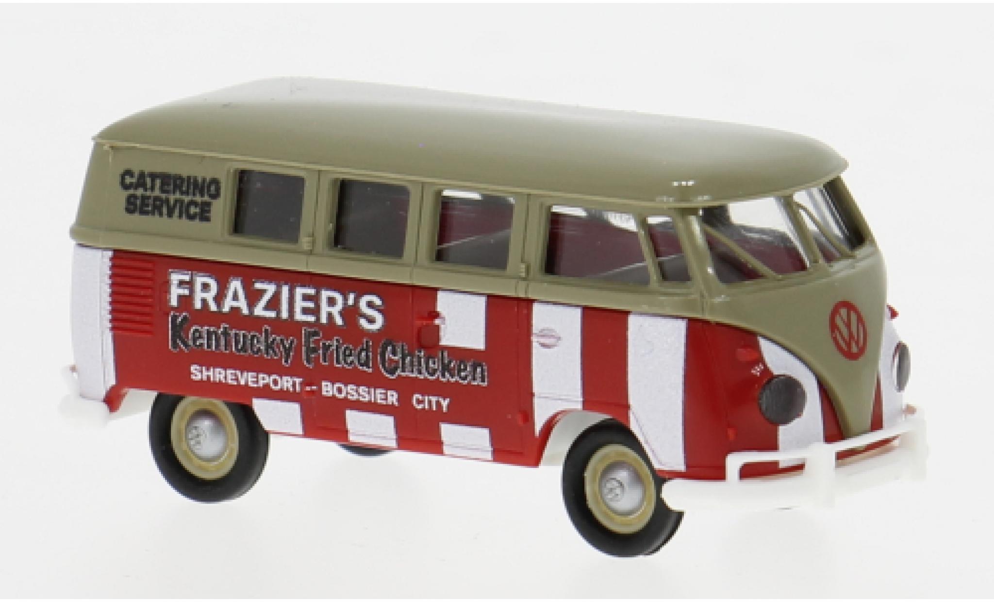 Volkswagen T1 Brekina b Kombi Frazier KFC BREKINA 1:87 modellino in miniatura