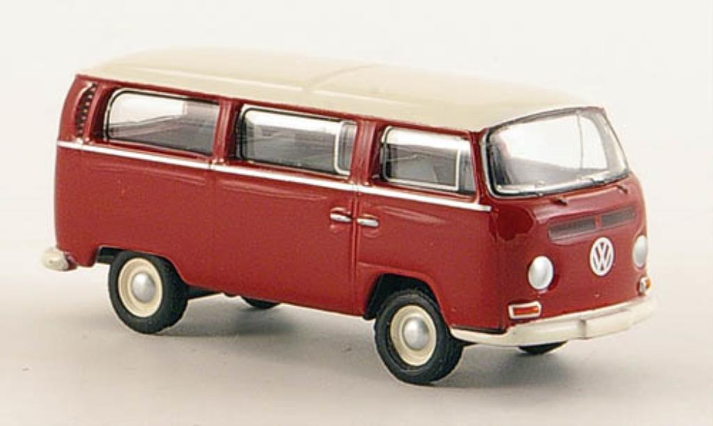 Volkswagen T2 1/87 Bub Bus L rosso/bianco modellino in miniatura