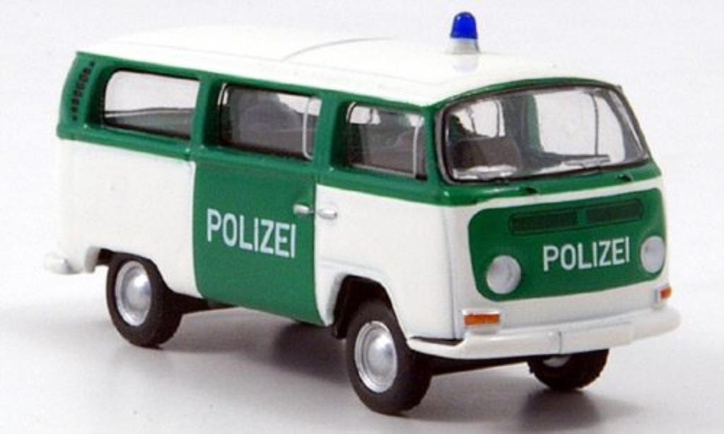 Volkswagen T2 1/87 Bub Bus Polizei modellino in miniatura